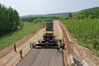 黃河一號旅游公路平陸縣新建暨防汛生態(tài)保護工程有序推進